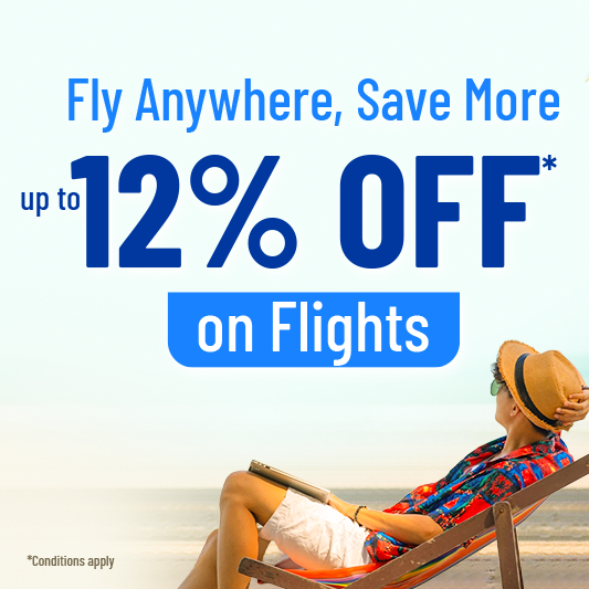 Special discount on City Bank, EBL, MTB, StanChart card and bKash for flights