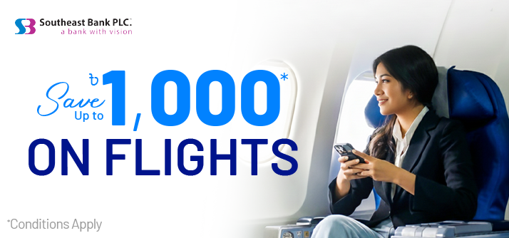 Exclusive deal on Int'l flight with Southeast Bank credit cards image