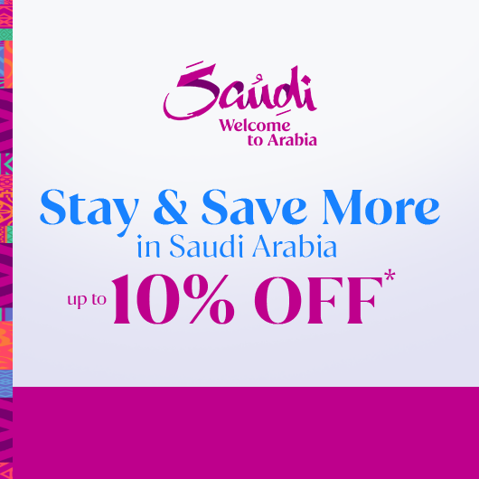 Unlock 10% Off on Hotels Across Saudi Arabia