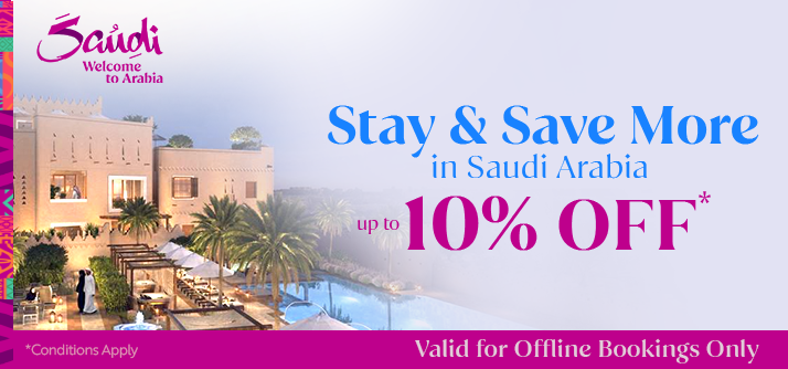 Unlock 10% Off on Hotels Across Saudi Arabia image