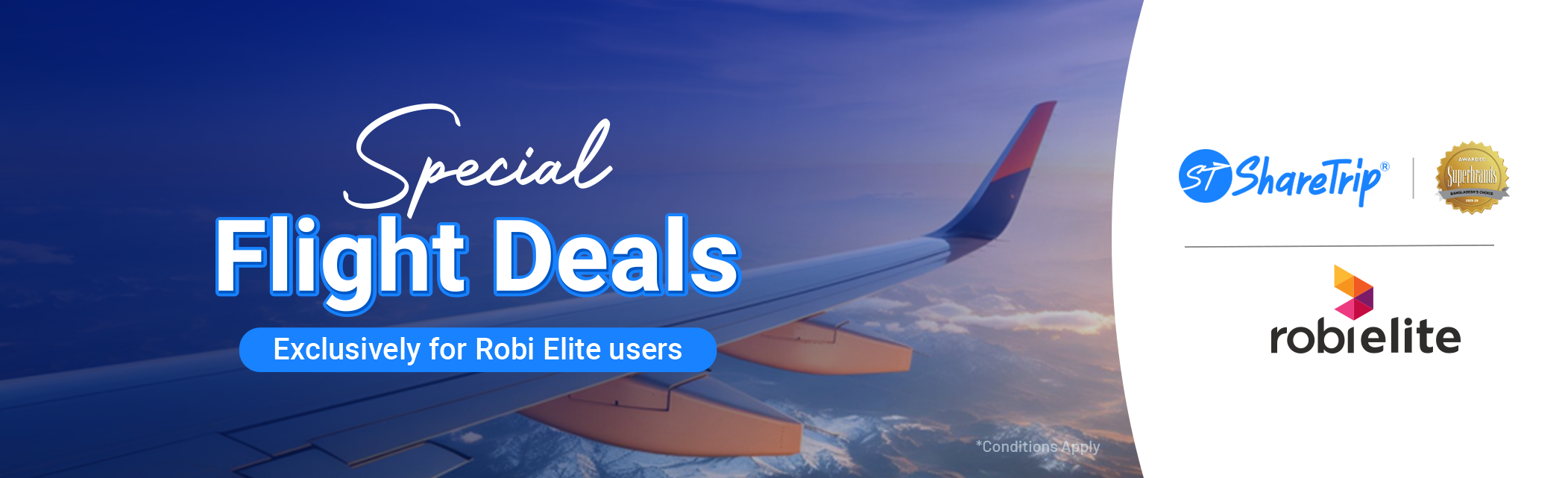 Exciting Discounts for Robi Elite Users