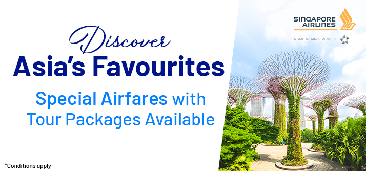 Discover Exclusive Fares on Singapore Airlines & Explore Asia image