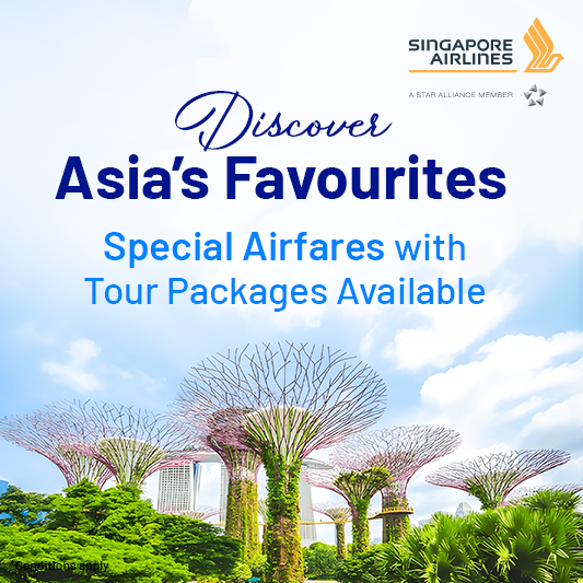 Discover Exclusive Fares on Singapore Airlines & Explore Asia