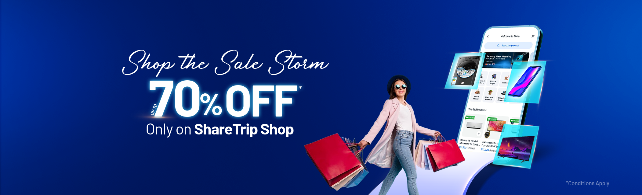 Get the best deal on ShareTrip Shop!